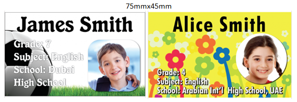 Personalized School Labels