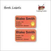 Dancing Chicken-Pack of 40 Book Labels