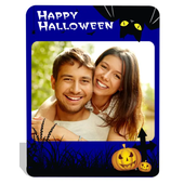 Halloween Wooden Picture Frame (Big) 002