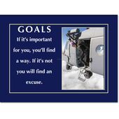 Motivational Print Goals MP GO 1107