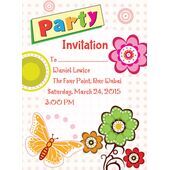 Kids Party Invitation 002