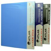Atlas Clear File 60 Pockets A4