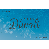 Diwali Design Gift Tag 095
