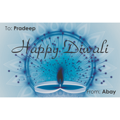 Diwali Design Gift Tag 098