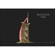 Ajooba Dubai Souvenir Puzzle Burj Al Arab 0020