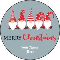 Personalised Christmas Gift Sticker -040- Waterproof Labels x Pack of 24 