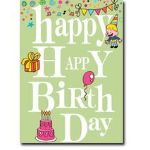 Happy Birthday Corporate Card HBCC 1116