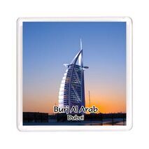 Ajooba Dubai Souvenir Magnet Burj Al Arab 0009