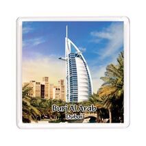 Ajooba Dubai Souvenir Magnet Burj Al Arab 0028
