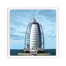 Ajooba Dubai Souvenir Magnet Burj Al Arab 0030