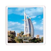 Ajooba Dubai Souvenir Magnet Burj Al Arab 0032