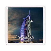 Ajooba Dubai Souvenir Magnet Burj Al Arab 0033