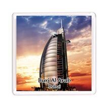 Ajooba Dubai Souvenir Magnet Burj Al Arab 0035