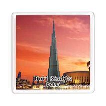 Ajooba Dubai Souvenir Magnet Burj Khalifa 0010