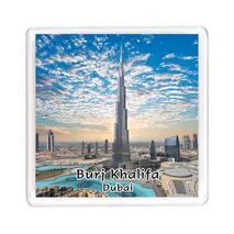Ajooba Dubai Souvenir Magnet Burj Khalifa 0031