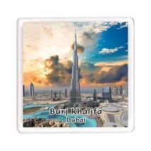Ajooba Dubai Souvenir Magnet Burj Khalifa 0035