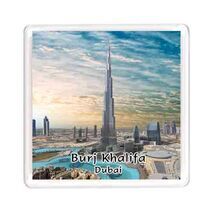 Ajooba Dubai Souvenir Magnet Burj Khalifa 0036