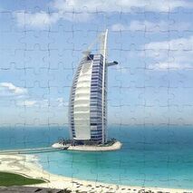 Ajooba Dubai Souvenir Puzzle Burj Al Arab 0055