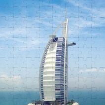 Ajooba Dubai Souvenir Puzzle Burj Al Arab 0063