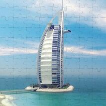 Ajooba Dubai Souvenir Puzzle Burj Al Arab 0064