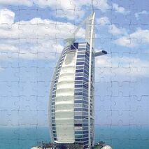 Ajooba Dubai Souvenir Puzzle Burj Al Arab 0065
