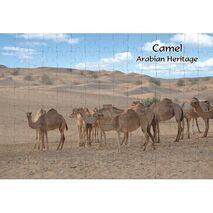 Ajooba Dubai Souvenir Puzzle Camel Arabian Heritage MCA 0009