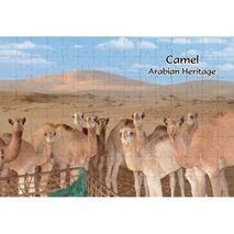 Ajooba Dubai Souvenir Puzzle Camel Arabian Heritage MCA 0011