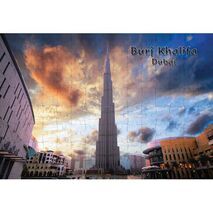 Ajooba Dubai Souvenir Puzzle Burj Khalifa 0003