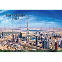 Ajooba Dubai Souvenir Puzzle Burj Khalifa 0014