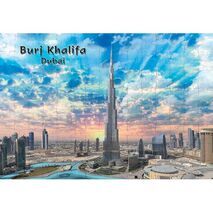Ajooba Dubai Souvenir Puzzle Burj Khalifa 0032