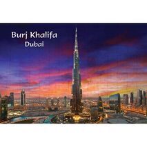 Ajooba Dubai Souvenir Puzzle Burj Khalifa 0058