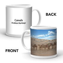Ajooba Dubai Souvenir Mug Camel Arabian Heritage MCA 0002