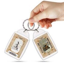 Ajooba Keyring Gift Souvenir Dubai UAE Abu Dhabi Culture Middleeast Arabic Michelle