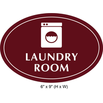 Waterproof Sticker Laundry Room Signs Labels- LRS 005