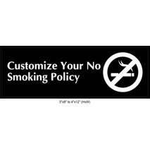 Waterproof Sticker No Smoking Signs Labels- NSS 008