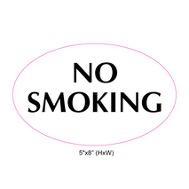 Waterproof Sticker No Smoking Signs Labels- NSS 011