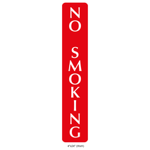 Waterproof Sticker No Smoking Signs Labels- NSS 047