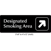 Waterproof Sticker No Smoking Signs Labels- NSS 052