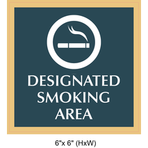 Waterproof Sticker No Smoking Signs Labels- NSS 054