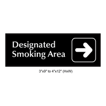 Waterproof Sticker No Smoking Signs Labels- NSS 058