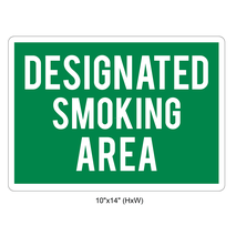 Waterproof Sticker No Smoking Signs Labels- NSS 063