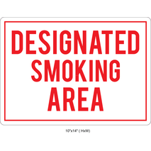 Waterproof Sticker No Smoking Signs Labels- NSS 066