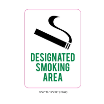 Waterproof Sticker No Smoking Signs Labels- NSS 073