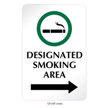 Waterproof Sticker No Smoking Signs Labels- NSS 075