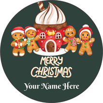 Personalised Christmas Gift Sticker -049- Waterproof Labels x Pack of 24 