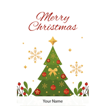 Personalised Christmas Gift Sticker -116- Waterproof Labels x Pack of 24