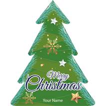Personalised Christmas Gift Sticker / Waterproof Labels x Pack of 24 - 134