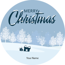 Personalised Christmas Gift Sticker / Waterproof Labels x Pack of 24 - 149
