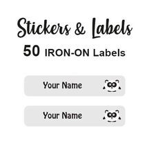 Iron-On Labels 50 pc - Micky