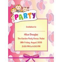 Kids Party Invitation 001